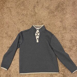 Men’s southern tide reversible quilted quarter zip pullover size medium